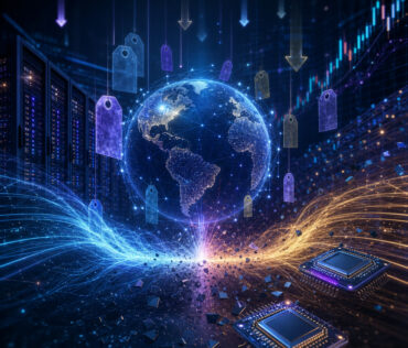Imagen destacada generada con IA: DeepSeek aprieta la guerra de precios: cuando la IA se decide por coste por tarea, no por hype