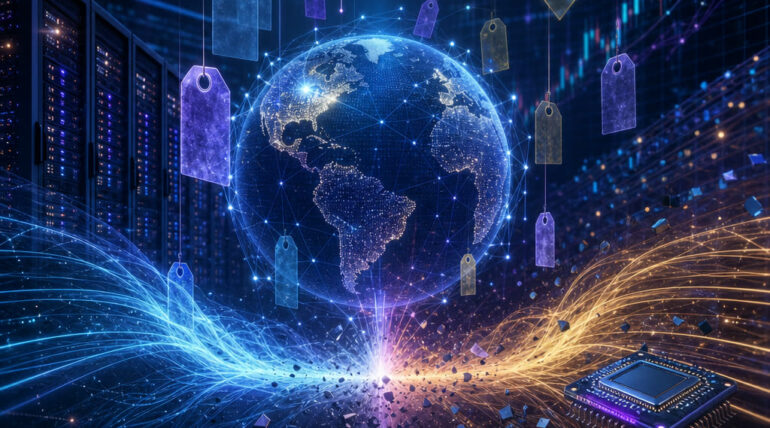 Imagen destacada generada con IA: DeepSeek aprieta la guerra de precios: cuando la IA se decide por coste por tarea, no por hype