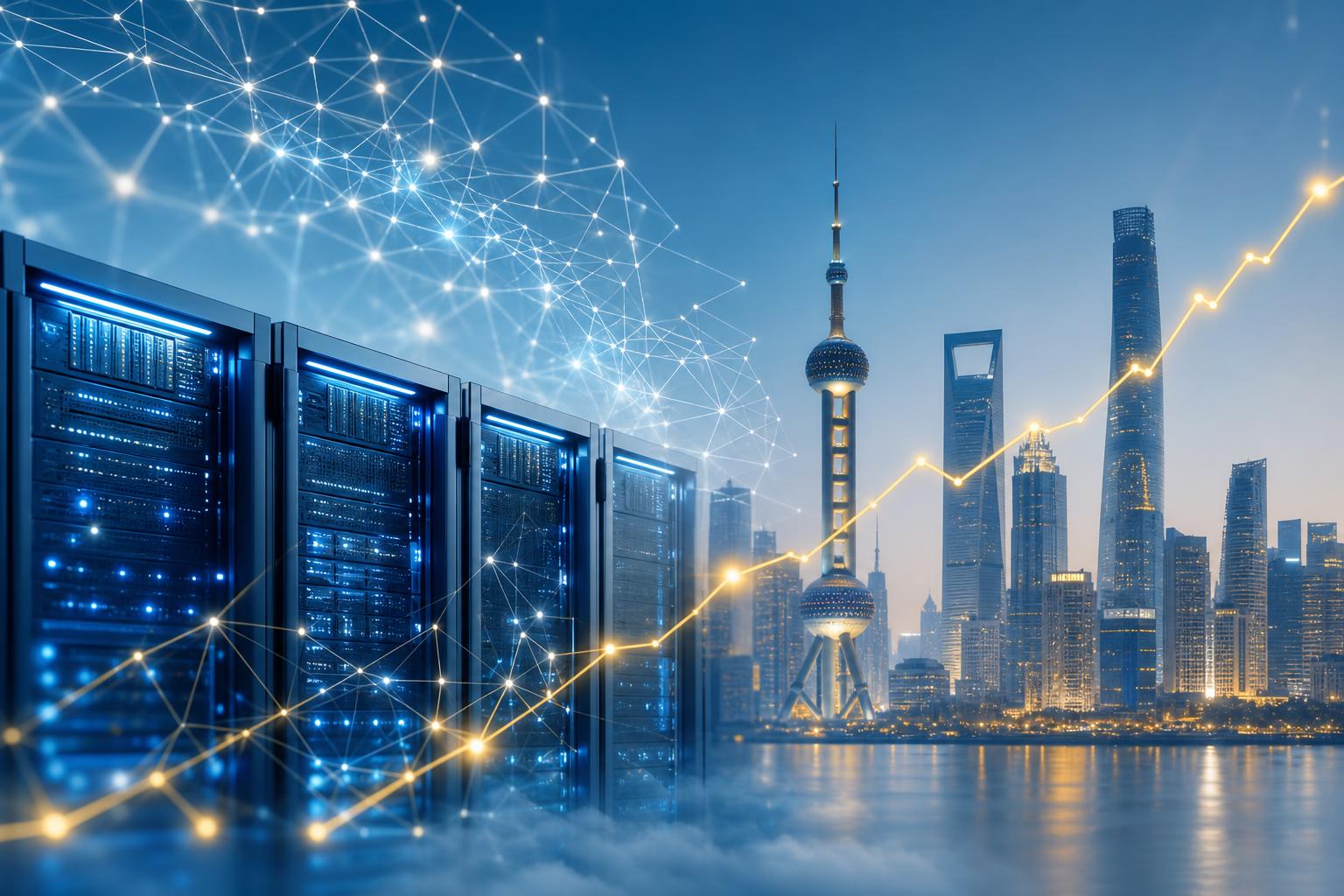 Infraestructura de inteligencia artificial y computación en la nube impulsando el crecimiento bursátil