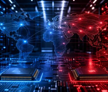 Semiconductores de inteligencia artificial y tensión geopolítica entre Estados Unidos y China