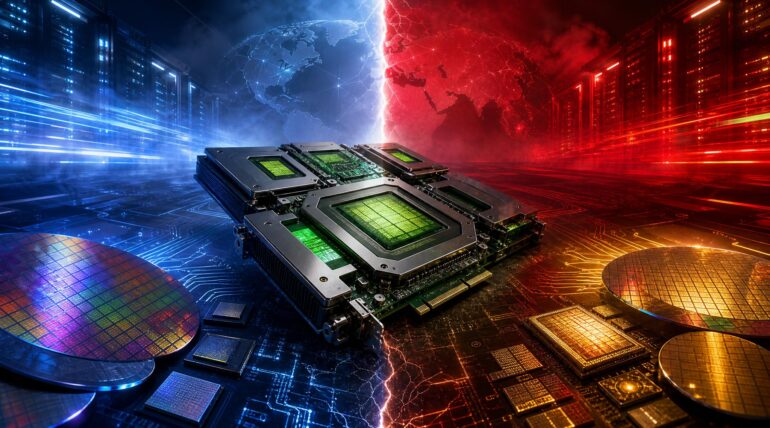 Chips de inteligencia artificial en una guerra fría tecnológica entre Estados Unidos y China
