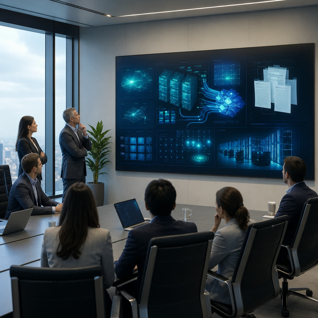 Imagen generada con IA para OpenAI quiere que las empresas reserven capacidad de IA por adelantado: el cloud entra en modo frontera