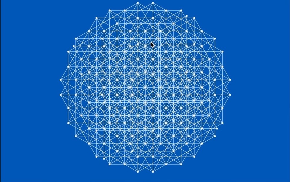 Simulación del nuevo modelo de construcción para el problema de la distancia unitaria